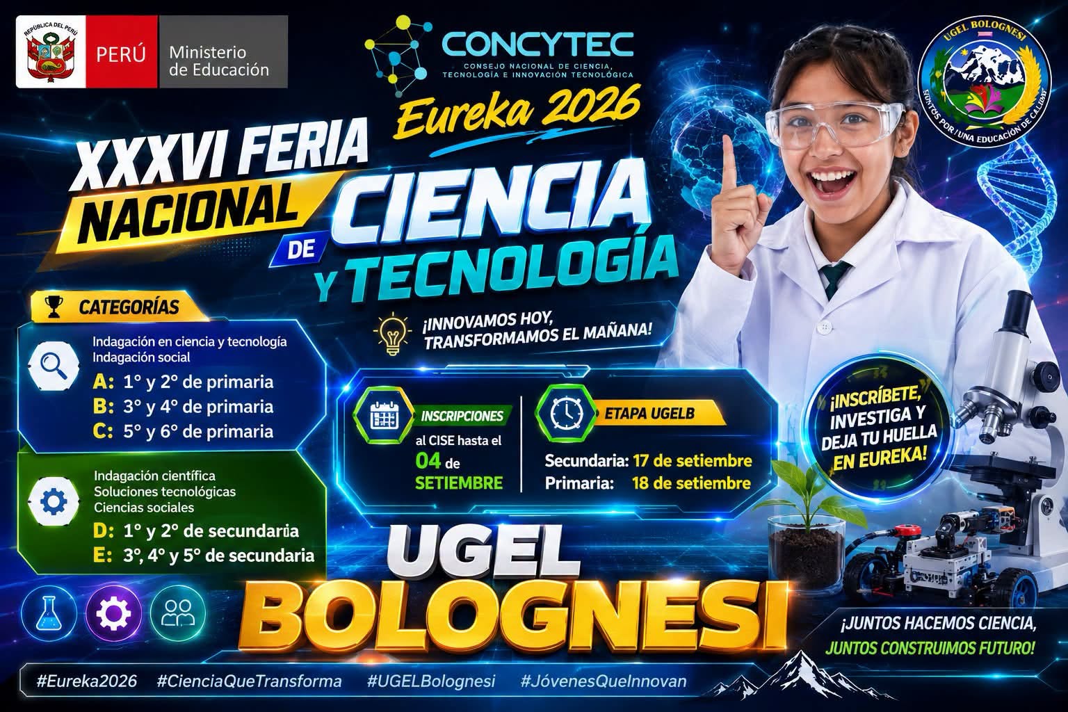 XXXVI Feria de ciencia y tecnologia EUREKA 2026
